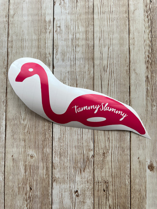 Tammy Slammy Vinyl Sticker